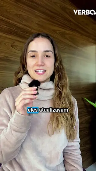 Depoimento de aluna Verbo