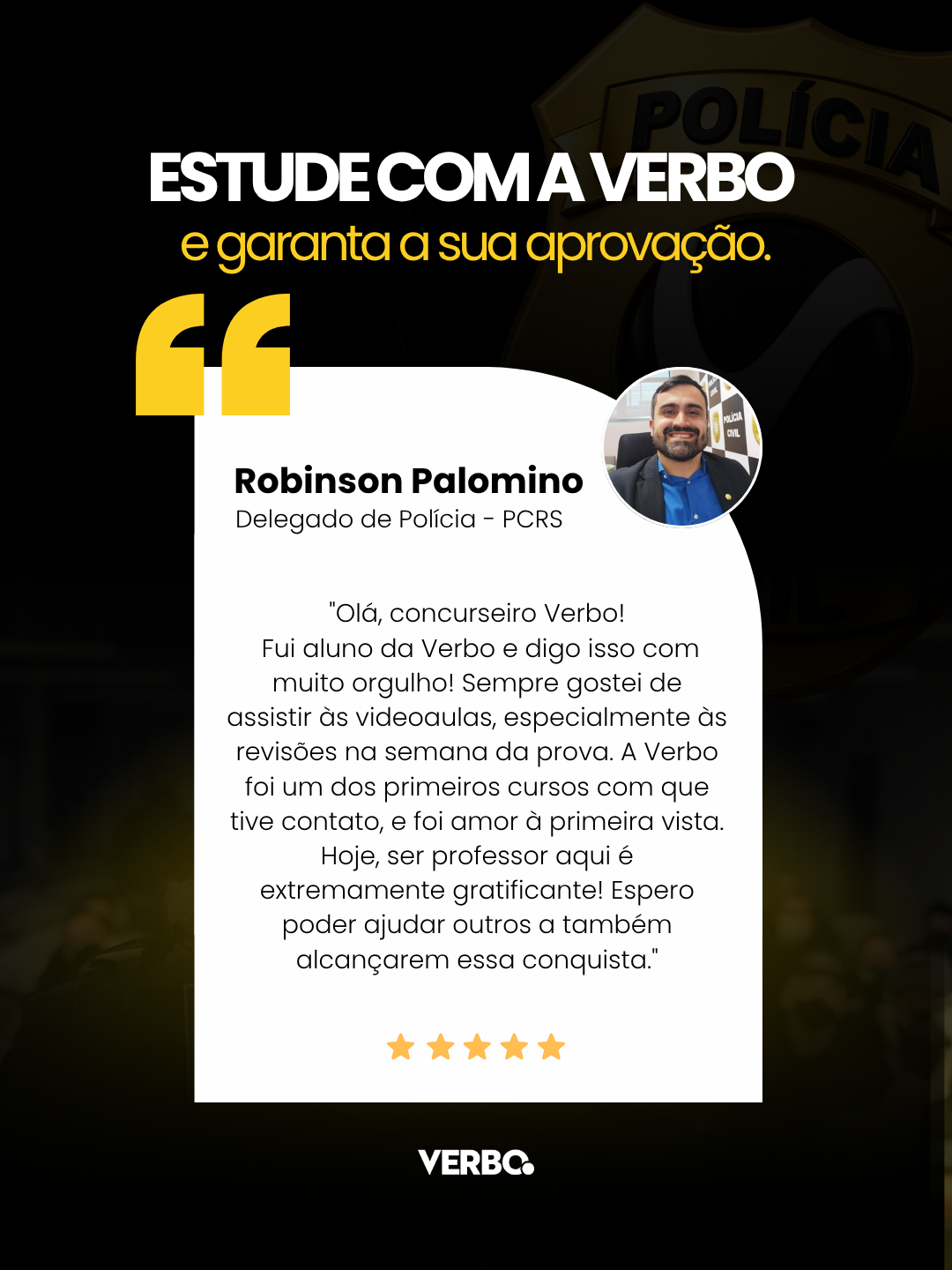 Feedback de aluno aprovado